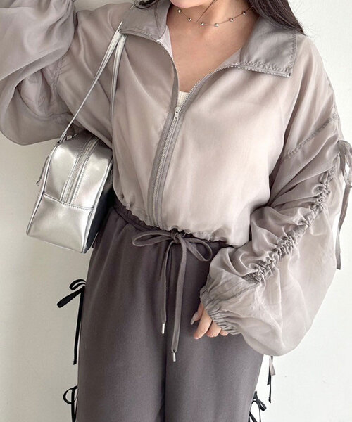 【専用】OLIVE des OLIVE 黒 レザーブルゾン 2way ボア襟 専用】OLIVE des OLIVE 黒 レザーブルゾン 2way ボア襟 専用