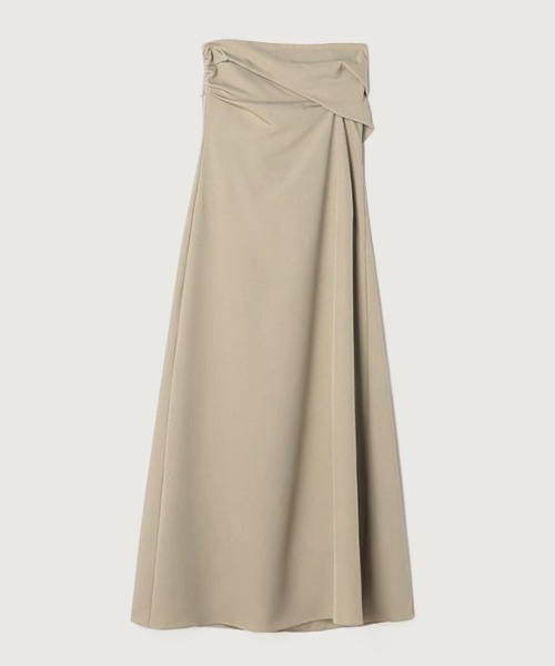 美品　anuans フレールベアワンピース （BEIGE）　M anuans（アニュアンス）の「フレールベアワンピース（ワンピース