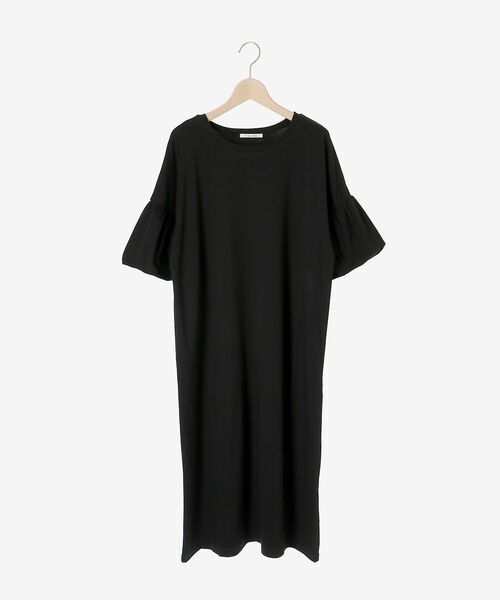 le.coeur blanc(ルクールブラン)の「バルーンスリーブカットワンピース(ワンピース・レディース・ブラック/オレンジ/グリーン/ベージュ・38)」の12枚目の写真