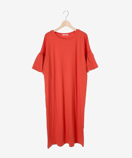 le.coeur blanc(ルクールブラン)の「バルーンスリーブカットワンピース(ワンピース・レディース・ブラック/オレンジ/グリーン/ベージュ・38)」の20枚目の写真