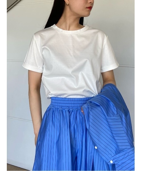 ESTNATION / コットンスムーススビンハーフスリーブTシャツ（T
