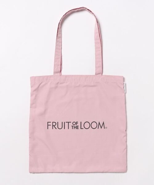 Donnaruma（ドンナルンマ）の「「FRUIT OF THE LOOM」GRAPHIC TOTE BAG（トートバッグ・レディース・ラベンダー/イエロー/ミント/ピンク/アイボリー・FREE）」の6枚目の写真