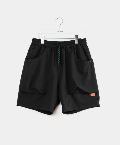APPLEBUM（アップルバム）の「Side Pocket Active Shorts（その他パンツ・メンズ・ブラック/オリーブ・MEDIUM/LARGE/X-LARGE）」の2枚目の写真