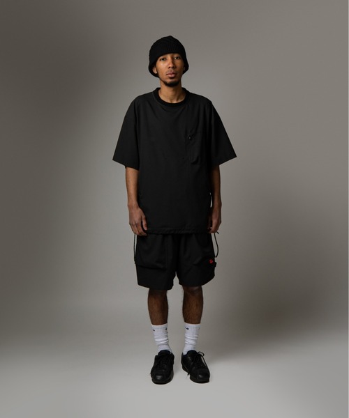 APPLEBUM（アップルバム）の「Side Pocket Active Shorts（その他パンツ・メンズ・ブラック/オリーブ・MEDIUM/LARGE/X-LARGE）」の3枚目の写真