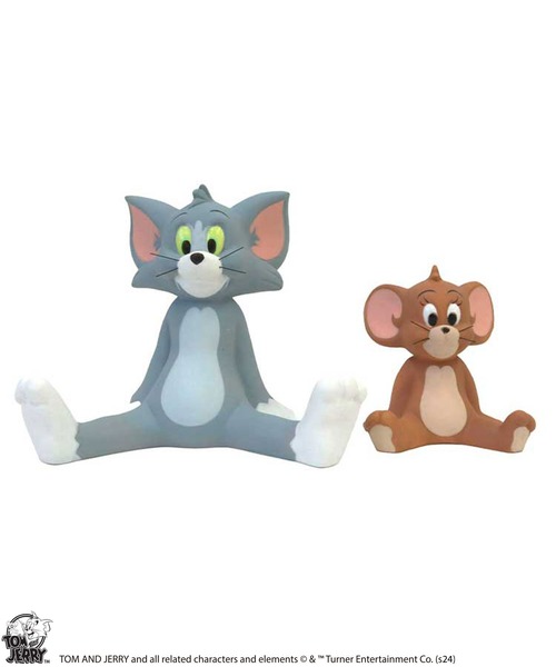 60's トムとジェリー イタリア製 ラバードールセット トムとジェリー Tom & Jerry ソフビ 70年代 イタリア ラバー