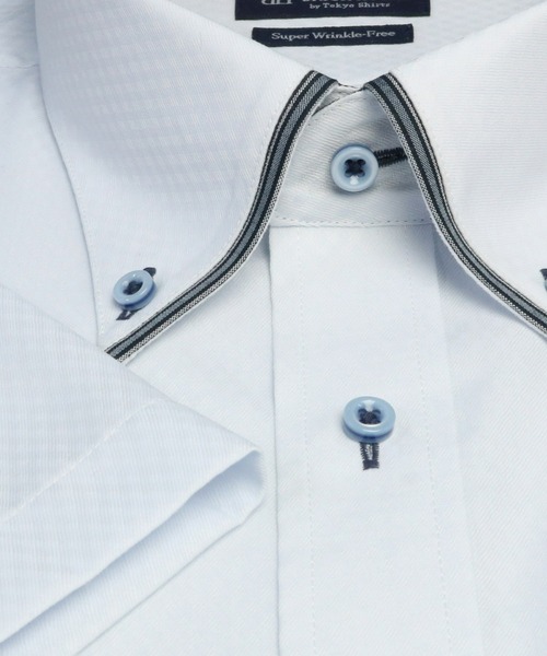 【セール】超形態安定ノーアイロン ボタンダウン 半袖ビジネスワイシャツ（大きいサイズ）（ビジネスシャツ）｜TOKYO SHIRTS（トウキョウシャツ） mdprevattcaulkingandwaterproofing.com