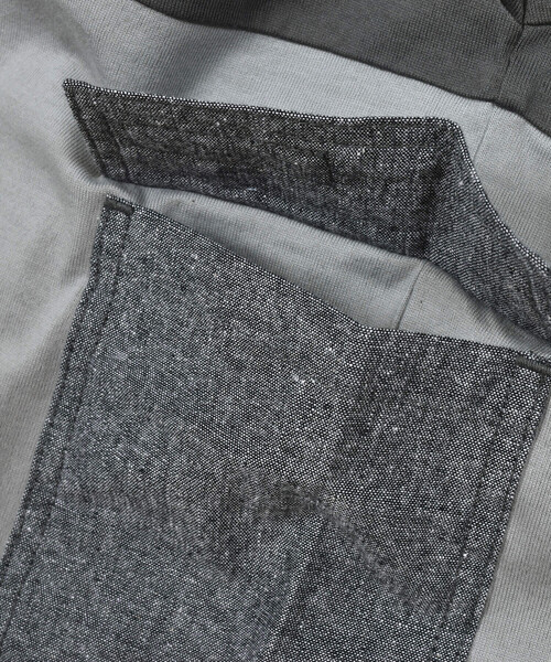 BeBe（ベベ）の「【吸水速乾】上下配色サイドポケット半袖BIGTシャツ(90~150cm)（Tシャツ/カットソー・キッズ・ブルー/グレー・140cm/150cm/110cm/120cm/130cm/100cm/90cm）」の20枚目の写真