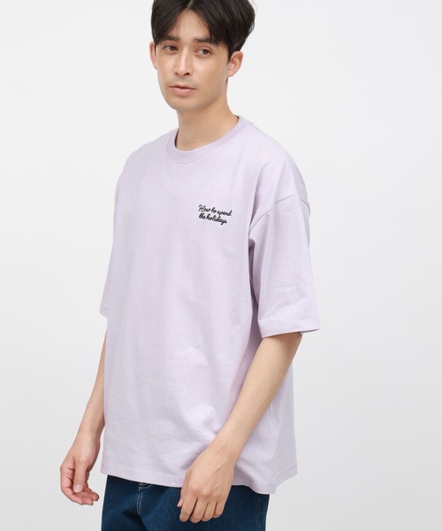 ルブロ ルブレフ グラデーションTシャツ セール】Crew Neck Gradation T-Shirt/クルーネック