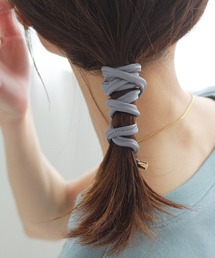 Crisp | フェイクレザーワイヤーポニー(その他ヘアアクセサリー)
