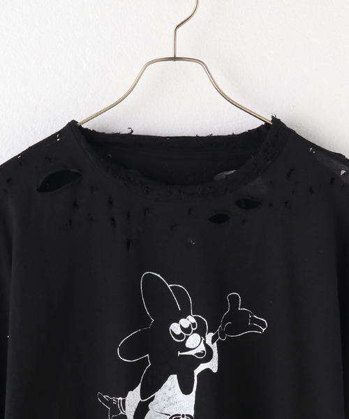 JOINT WORKS(ジョイントワークス)の「TEPPEI FURUYAMAHARD CRASH WITCH T/S TF-24SS -020TS(Tシャツ/カットソー・メンズ・ブラック/イエロー/ホワイト・FREE)」の5枚目の写真