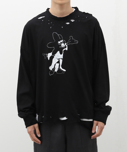 JOINT WORKS(ジョイントワークス)の「TEPPEI FURUYAMAHARD CRASH WITCH T/S TF-24SS -020TS(Tシャツ/カットソー・メンズ・ブラック/イエロー/ホワイト・FREE)」の19枚目の写真