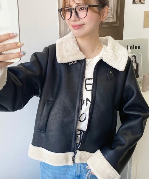【すっきりシルエット♪】 ISABEL MARANT ムートンコート 43190036928_C_2.jpg