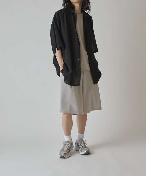 Lui's(ルイス)の「コードピケショーツ(その他パンツ・メンズ・ブラック/ライトグレー・FREE)」の11枚目の写真
