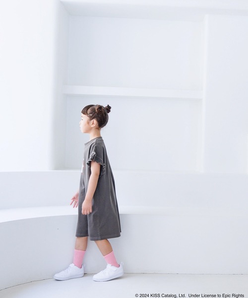 LOWRYS FARM（ローリーズファーム）の「リメイクKISSフリルT