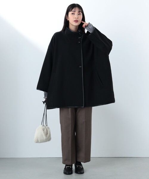 セール】パイピング ポンチョ風 コート（ポンチョ）｜BEAMS HEART