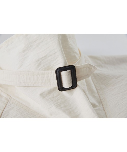 tageechita（タジチタ）の「【tageechita】パネル切替 スタンドカラーラグランシャツ（シャツ/ブラウス・レディース・アイボリー・S/M/L）」の5枚目の写真