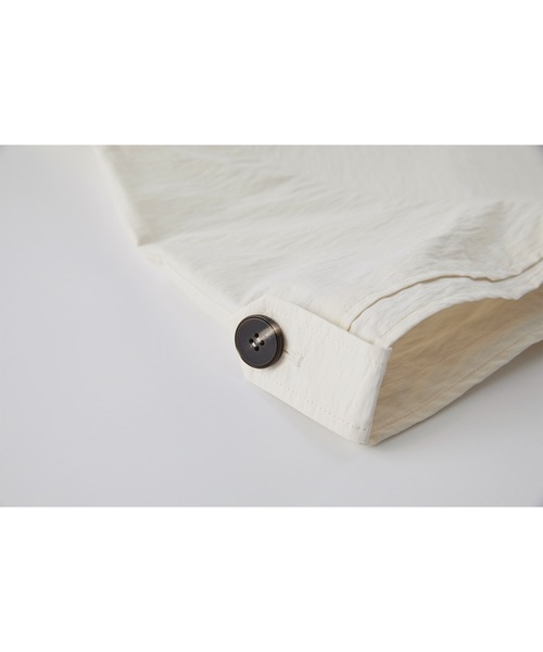 tageechita（タジチタ）の「【tageechita】パネル切替 スタンドカラーラグランシャツ（シャツ/ブラウス・レディース・アイボリー・S/M/L）」の2枚目の写真