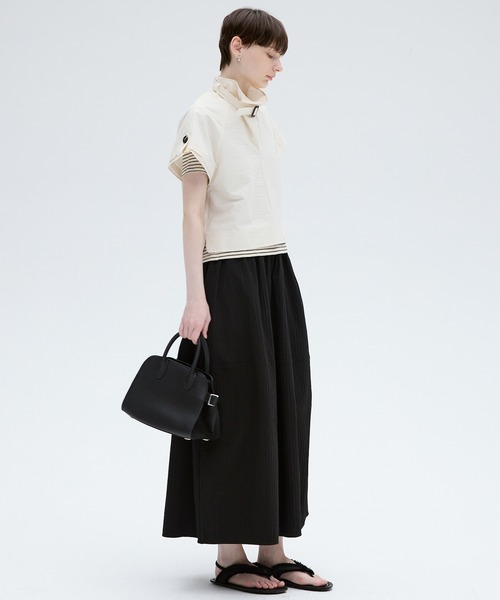 tageechita（タジチタ）の「【tageechita】パネル切替 スタンドカラーラグランシャツ（シャツ/ブラウス・レディース・アイボリー・S/M/L）」の8枚目の写真