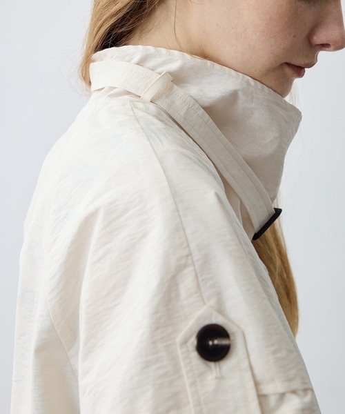 tageechita（タジチタ）の「【tageechita】パネル切替 スタンドカラーラグランシャツ（シャツ/ブラウス・レディース・アイボリー・S/M/L）」の11枚目の写真