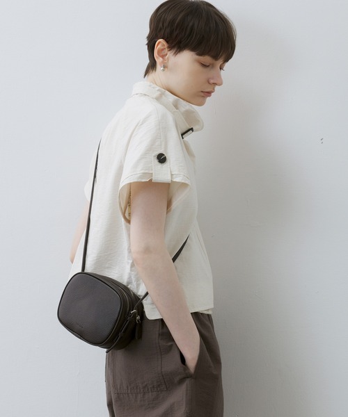 tageechita（タジチタ）の「【tageechita】パネル切替 スタンドカラーラグランシャツ（シャツ/ブラウス・レディース・アイボリー・S/M/L）」の16枚目の写真