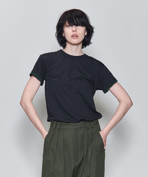 6(ROKU) tシャツ 「6(ROKU)」コットンカシミヤ ベーシック 25SS