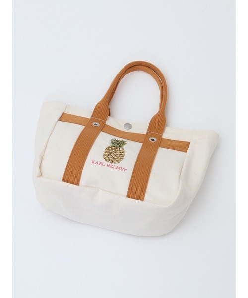 極美品カールヘルム★未使用のシンプルなシャツとトートバッグのお得な２点セット aTD001979_20200331161333_1_l-