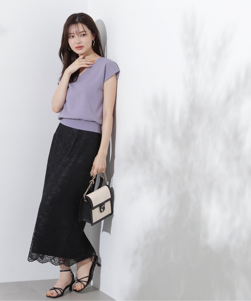 【セール】レースタイトスカート / 1214220702(スカート)|PROPORTION BODY DRESSING(プロポーションボディドレッシング)