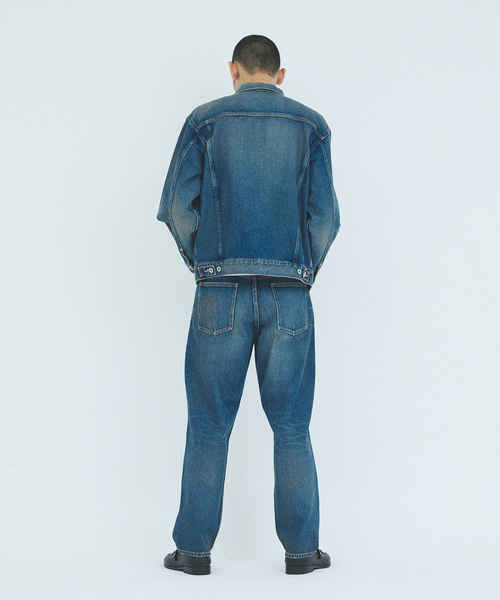 JOURNAL STANDARD（ジャーナルスタンダード）の「デニムストレート LOT200（デニムパンツ・メンズ・ブラック/ネイビー/コバルトブルー・SMALL/MEDIUM/LARGE）」の17枚目の写真