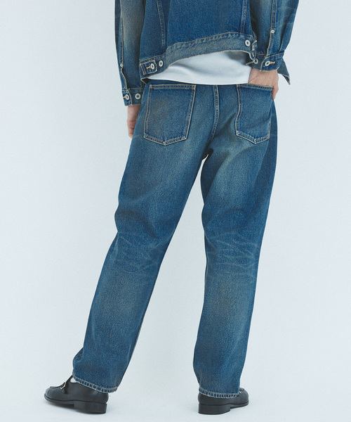 JOURNAL STANDARD（ジャーナルスタンダード）の「デニムストレート LOT200（デニムパンツ・メンズ・ブラック/ネイビー/コバルトブルー・SMALL/MEDIUM/LARGE）」の20枚目の写真