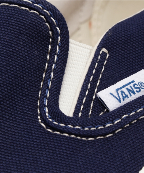 SILAS(サイラス)の「VANS OG CLASSIC SLIP ON LX(スニーカー・メンズ・ネイビー・23cm/23.5cm/24cm/27cm)」の10枚目の写真