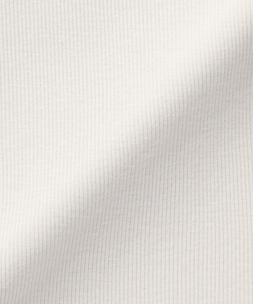 無印良品(ムジルシリョウヒン)の「婦人 大豆繊維を使ったリブ編みクルーネック長袖Tシャツ(Tシャツ/カットソー・レディース・ピンク/ライトグリーン/アイボリー/ブラック/ダークブラウン・L/M/S/XL)」の11枚目の写真
