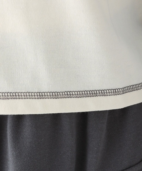 repipi armario（レピピ アルマリオ）の「☆セットアイテム☆ラグランセットアップ（セットアップ・キッズ・グレー/サックスブルー/アイボリー・LARGE/MEDIUM/SMALL）」の12枚目の写真