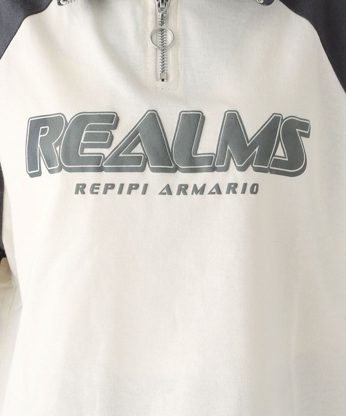 repipi armario（レピピ アルマリオ）の「☆セットアイテム☆ラグランセットアップ（セットアップ・キッズ・グレー/サックスブルー/アイボリー・LARGE/MEDIUM/SMALL）」の18枚目の写真