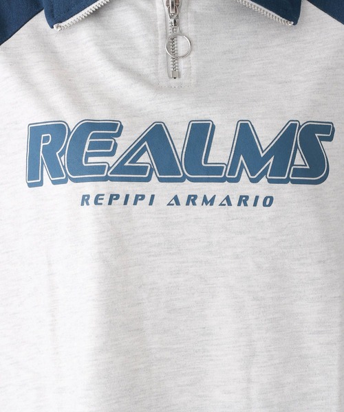 repipi armario（レピピ アルマリオ）の「☆セットアイテム☆ラグランセットアップ（セットアップ・キッズ・グレー/サックスブルー/アイボリー・LARGE/MEDIUM/SMALL）」の19枚目の写真