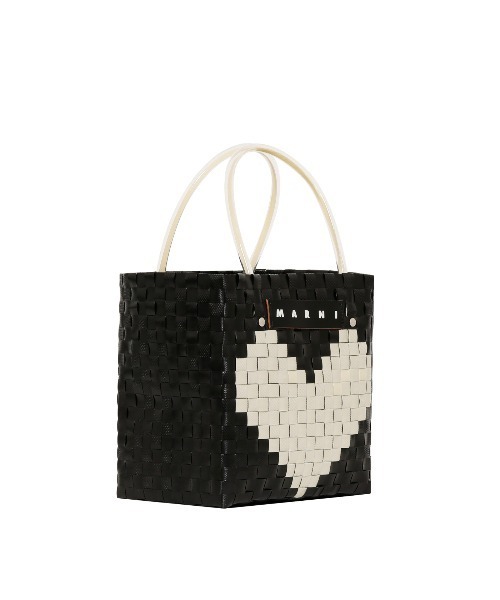 Marni ラブバスケット カゴバッグ Black MARNI MARKET（マルニマーケット）の「ラブミニバスケット（かごバッグ