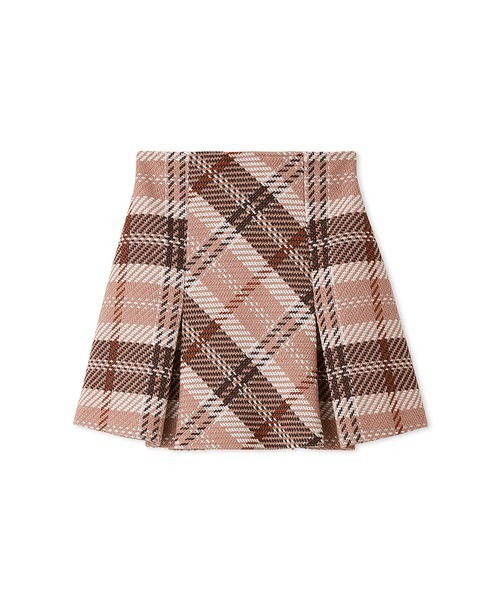 SNIDEL(スナイデル)の「ロービングチェックミニスカート(スカート・レディース・アイボリー/ブラック/レッド/ピンク・0/1/2)」の6枚目の写真