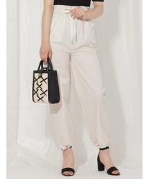 ウエストリボンカーゴパンツ