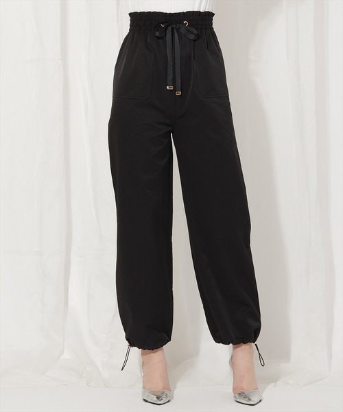 WILLSELECTION(ウィルセレクション)の「ウエストリボンカーゴパンツ(その他パンツ・レディース・ピンクベージュ/ブラック/ピンク・SMALL/MEDIUM)」の10枚目の写真