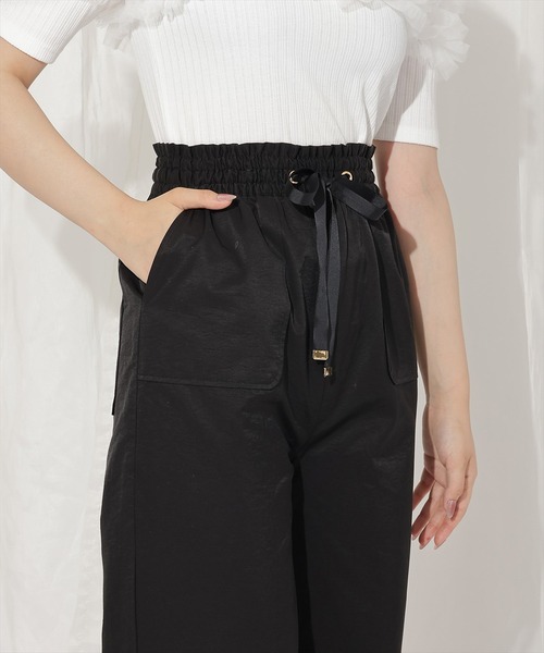 WILLSELECTION(ウィルセレクション)の「ウエストリボンカーゴパンツ(その他パンツ・レディース・ピンクベージュ/ブラック/ピンク・SMALL/MEDIUM)」の13枚目の写真