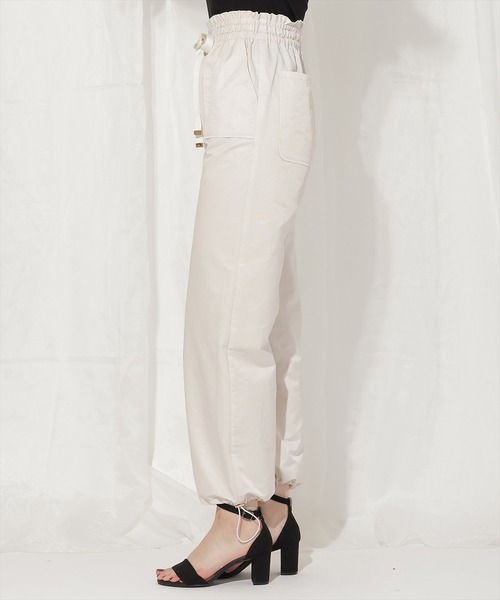 WILLSELECTION(ウィルセレクション)の「ウエストリボンカーゴパンツ(その他パンツ・レディース・ピンクベージュ/ブラック/ピンク・SMALL/MEDIUM)」の5枚目の写真