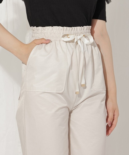 WILLSELECTION(ウィルセレクション)の「ウエストリボンカーゴパンツ(その他パンツ・レディース・ピンクベージュ/ブラック/ピンク・SMALL/MEDIUM)」の7枚目の写真