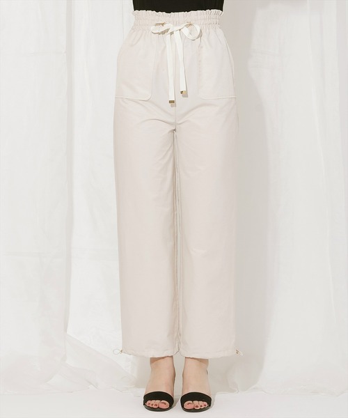 WILLSELECTION(ウィルセレクション)の「ウエストリボンカーゴパンツ(その他パンツ・レディース・ピンクベージュ/ブラック/ピンク・SMALL/MEDIUM)」の9枚目の写真