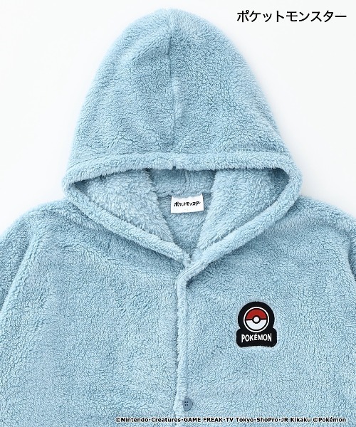 ポケットモンスター（ポケットモンスター）の「【完売】「ポケットモンスター」 ポケモン ルームウェア ガウン 着る毛布 ロング フード（ガウン/バスローブ・メンズ・サックスブルー/レッド・L/M）」の7枚目の写真