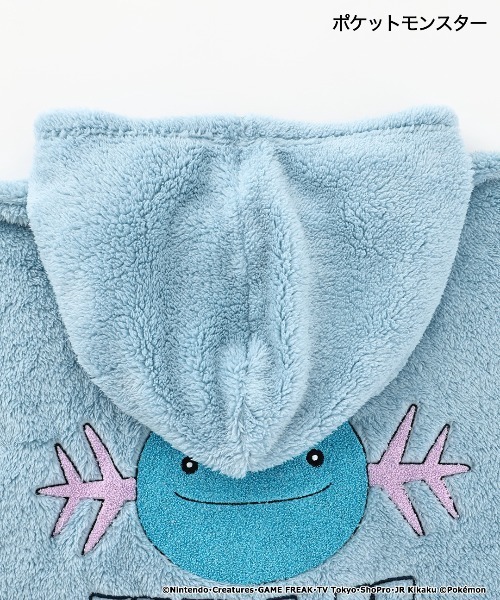 ポケットモンスター（ポケットモンスター）の「【完売】「ポケットモンスター」 ポケモン ルームウェア ガウン 着る毛布 ロング フード（ガウン/バスローブ・メンズ・サックスブルー/レッド・L/M）」の9枚目の写真