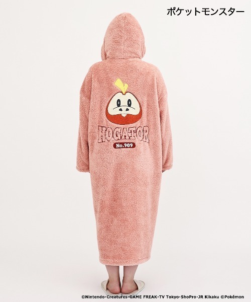 ポケットモンスター（ポケットモンスター）の「【完売】「ポケットモンスター」 ポケモン ルームウェア ガウン 着る毛布 ロング フード（ガウン/バスローブ・メンズ・サックスブルー/レッド・L/M）」の12枚目の写真