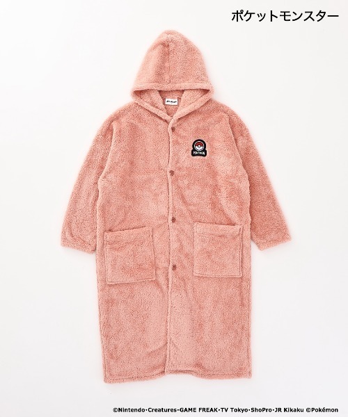 ポケットモンスター（ポケットモンスター）の「【完売】「ポケットモンスター」 ポケモン ルームウェア ガウン 着る毛布 ロング フード（ガウン/バスローブ・メンズ・サックスブルー/レッド・L/M）」の14枚目の写真