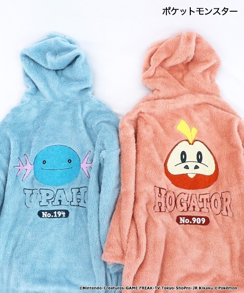 ポケットモンスター（ポケットモンスター）の「【完売】「ポケットモンスター」 ポケモン ルームウェア ガウン 着る毛布 ロング フード（ガウン/バスローブ・メンズ・サックスブルー/レッド・L/M）」の19枚目の写真