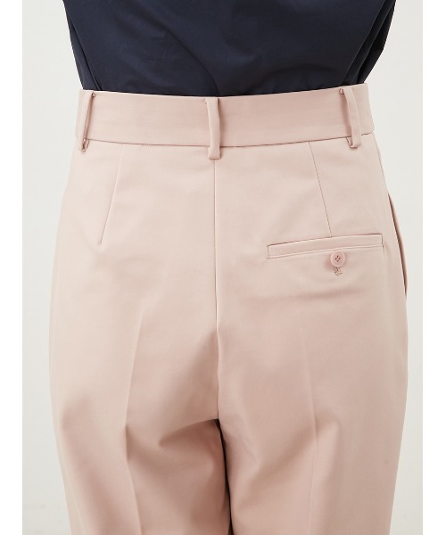 Mila Owen（ミラオーウェン）の「タックデザインテーパードドレスパンツ（その他パンツ・レディース・ブラック/ベージュ/ダークブラウン/ピンク・0/1/00）」の12枚目の写真