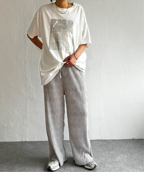 LBC（エルビーシー）の「プリーツイージーパンツ（その他パンツ・レディース・ダークラベンダー/グリーン系その他/グレー/ブラウン/ブラック・M）」の21枚目の写真