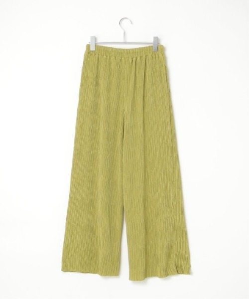 LBC（エルビーシー）の「プリーツイージーパンツ（その他パンツ・レディース・グレー/ブラック/グリーン系その他/ダークラベンダー/ブラウン・M）」の15枚目の写真